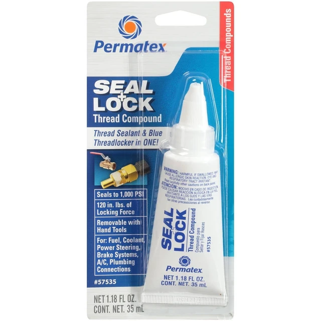 Alt view image 3 of 3 - Permatex Threadlocker Sand LK 1.18oz Industrial Sealants