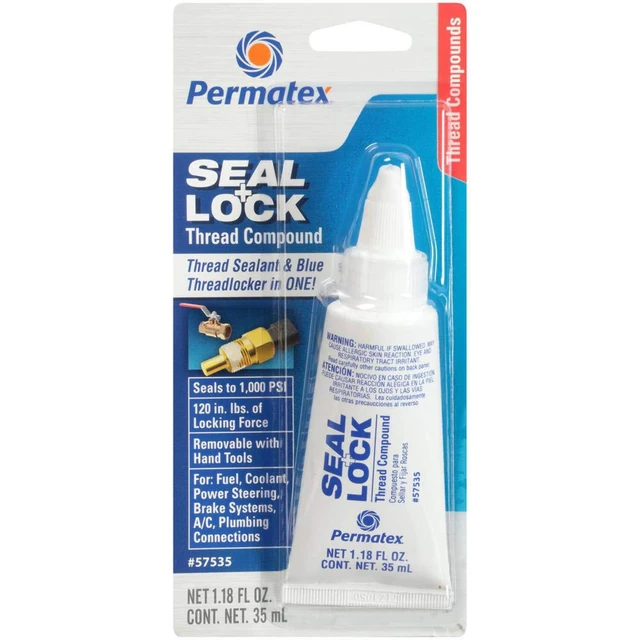 Alt view image 2 of 3 - Permatex Threadlocker Sand LK 1.18oz Industrial Sealants