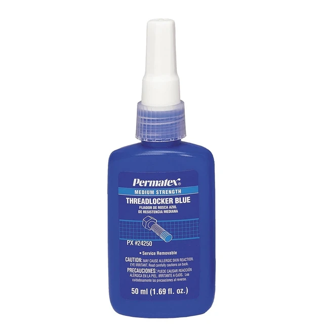 Main image of Devcon Permatex 24250 Threadlocker Blue Liquid 50ml Bottle (1-Pack)