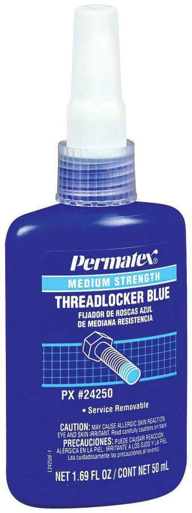 Alt view image 3 of 3 - Devcon Permatex 24250 Threadlocker Blue Liquid 50ml Bottle (1-Pack)