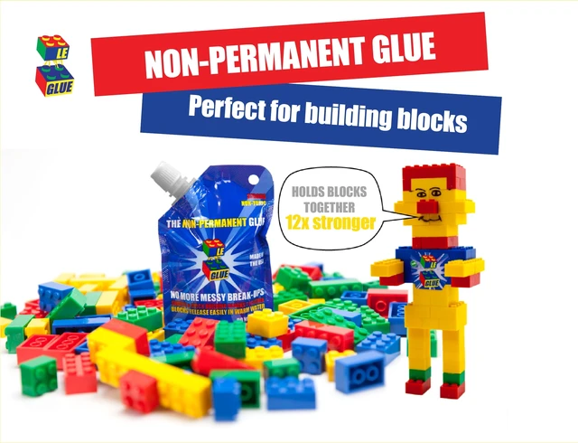 Alt view image 5 of 7 - Le Glue Temporary Adhesive for Plastic Building Blocks