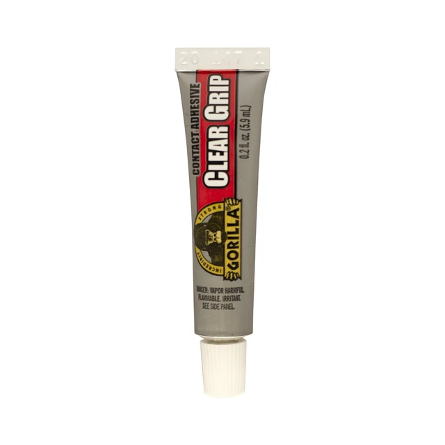 Alt view image 6 of 6 - Gorilla Clear Grip Contact Glue 0.2 fl oz Mini Tubes, 4Count