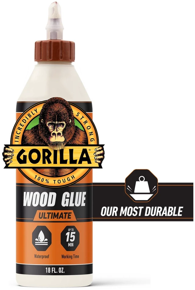Main image of Gorilla Glue 18oz Ultimate Wood Glue Off-White