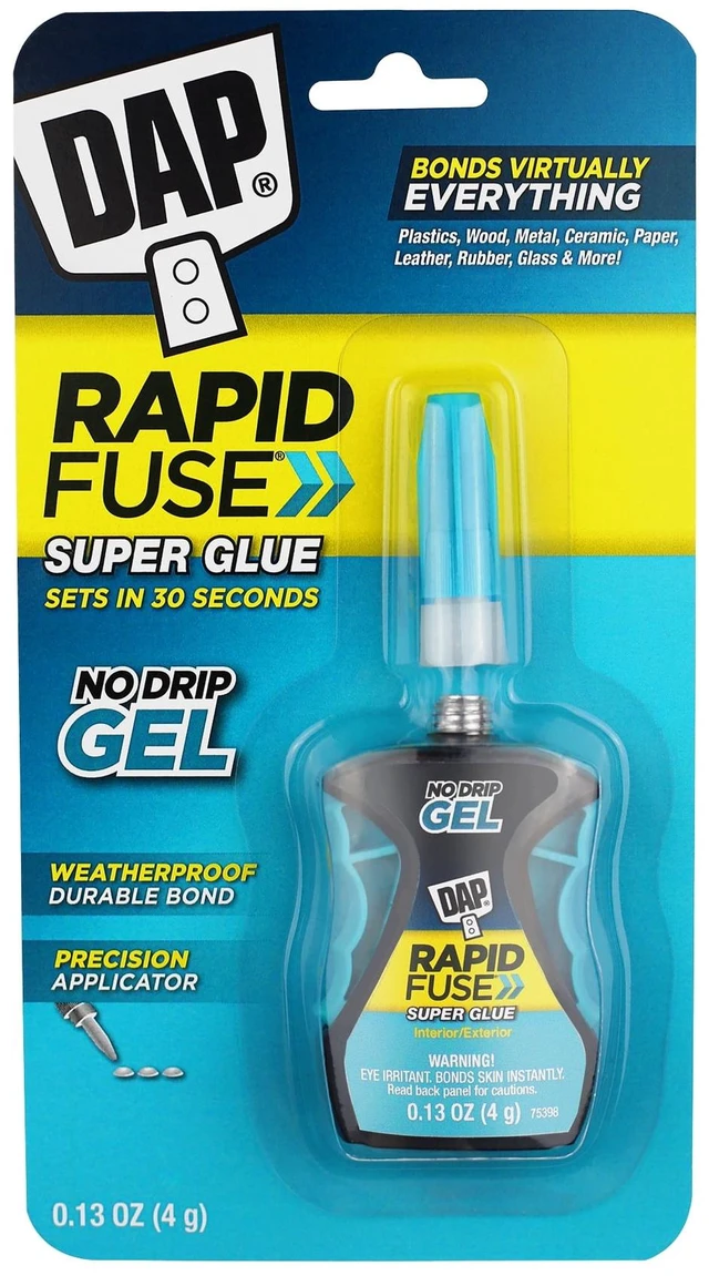 Main image of DAP RapidFuse 0.13oz Clear Super Glue Gel Control Applicator