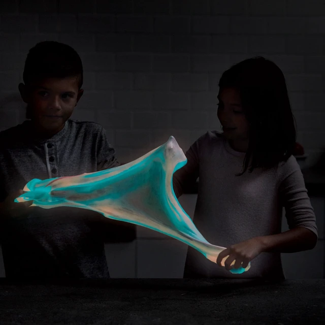 Alt view image 5 of 6 - Elmer's 5oz Glow-in-the-Dark Liquid Glue, Washable, Blue, for Slime Making
