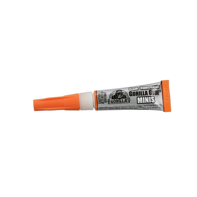 Alt view image 2 of 5 - Gorilla Clear Glue Mini 3g Tubes, 4 Count, Total 12g (0.42 Oz)