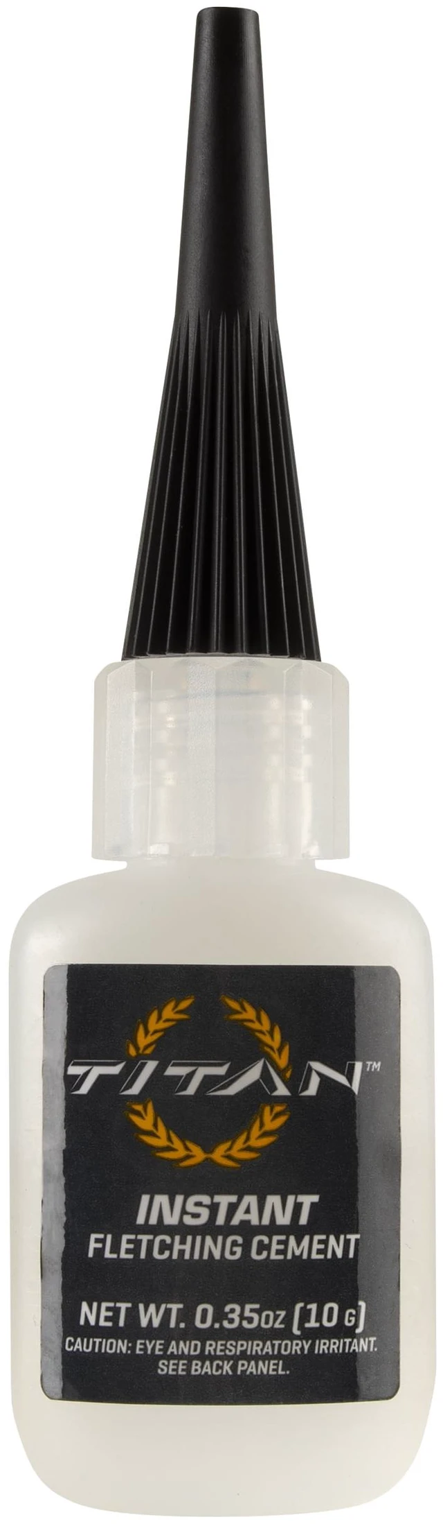 Main image of Allen Company Archery Fletching Glue Cement 0.35 oz Clear for Carbon, Fiberglass, Aluminum, Wood Arrows