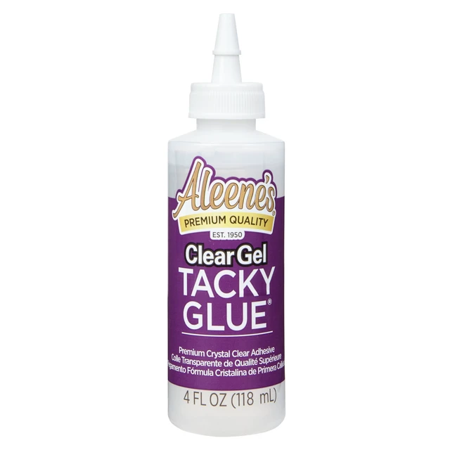 Alt view image 2 of 5 - Aleene's Clear Gel Tacky Glue 6-Pack, 4fl oz, Dries Clear, Premium All-Purpose Adhesive