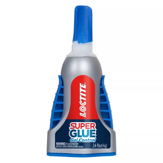Alt view image 2 of 5 - Loctite Super Glue Gel Control, Clear, 0.14 fl Oz Bottle, 2 Pack