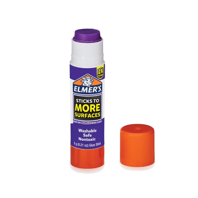Alt view image 6 of 7 - Elmer's Extra Strength School Glue Sticks, Washable, 6g, 2 Count