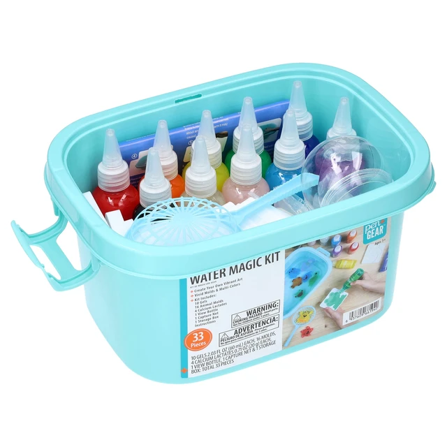 Alt view image 2 of 6 - Pen+Gear Water Magic Kit 33 Pieces Ages 3+