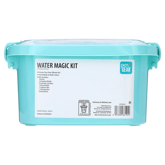 Alt view image 3 of 6 - Pen+Gear Water Magic Kit 33 Pieces Ages 3+