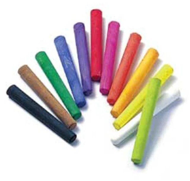 Main image of Dixon DIX53012 Gallery Ambrite Colored Chalk, 12/Box, Assorted