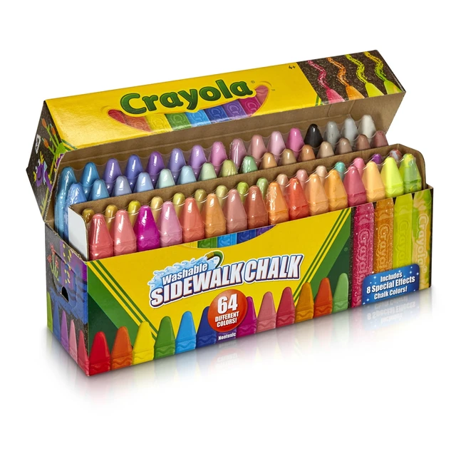 Alt view image 3 of 3 - Crayola 64CT Chalk