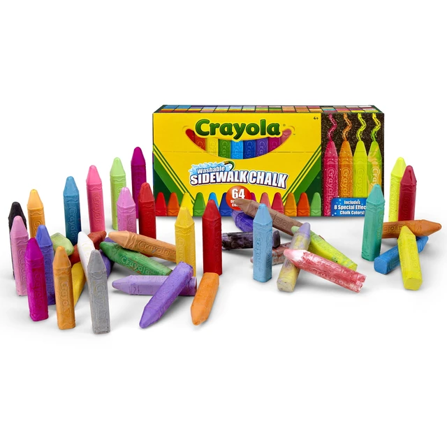 Alt view image 2 of 3 - Crayola 64CT Chalk
