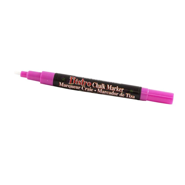 Alt view image 2 of 2 - Marvy Uchida Fine Point Chalk Markers, Hot Pink, 2/Pack