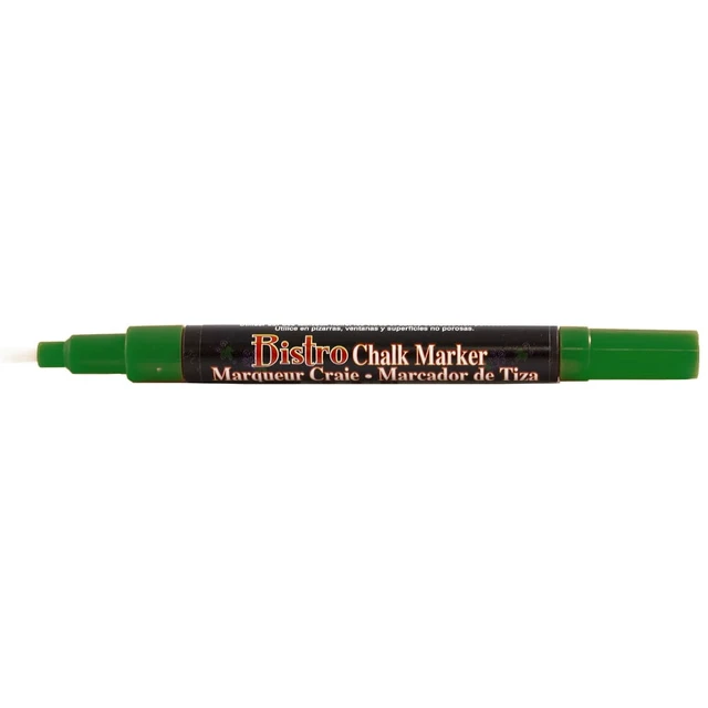 Alt view image 2 of 2 - Marvy Uchida Fine Point Chalk Marker, Green, 1 Pack