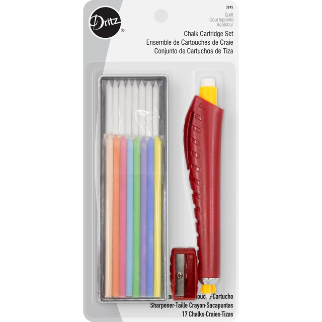 Alt view image 3 of 6 - Dritz Chalk Cartridge Set, Assorted Chalk