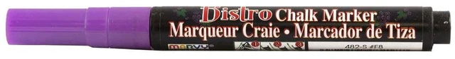 Main image of Marvy Uchida Fine Point Chalk Marker, Violet, 1/Pack
