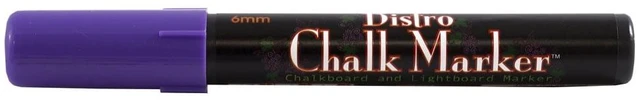 Main image of Marvy Uchida Broad Point Chalk Marker, Violet, 1/Pack