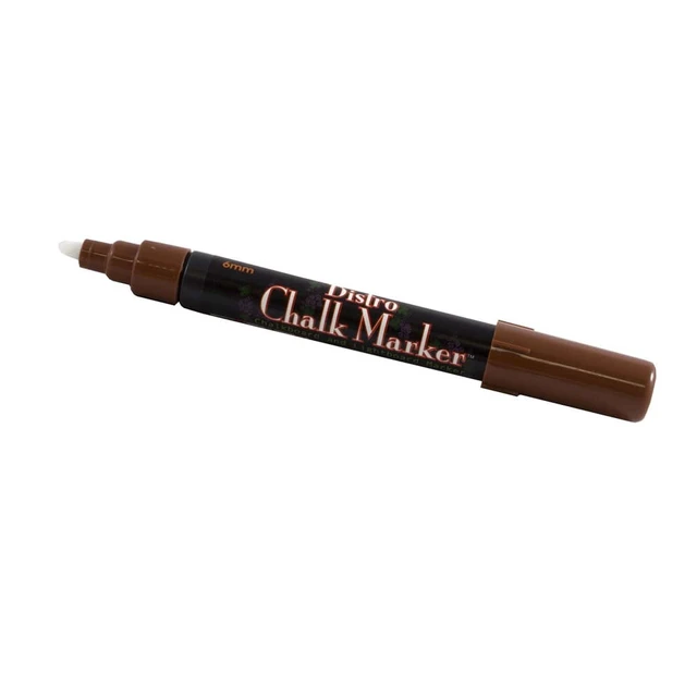 Alt view image 2 of 2 - Marvy Uchida Broad Point Chalk Markers, Brown, 2/Pack