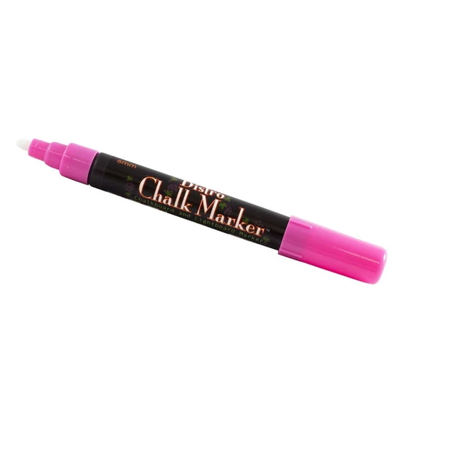 Alt view image 2 of 2 - Marvy Uchida Broad Point Chalk Markers, Hot Pink, 2/Pack