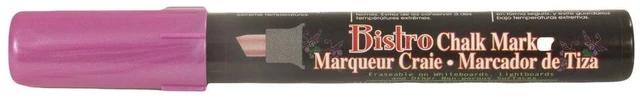 Main image of Marvy Uchida Chisel Tip Chalk Marker, Violet Red, 1/Pack