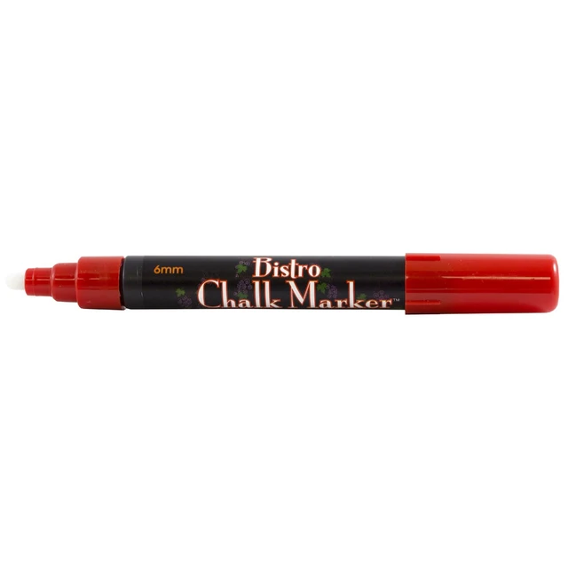 Alt view image 2 of 2 - Marvy Uchida Broad Point Chalk Marker, Red, 1 Pack