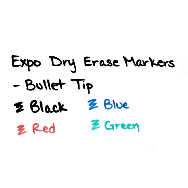 Alt view image 2 of 5 - Expo SAN82074 Low Odor Markers, 4/Pack
