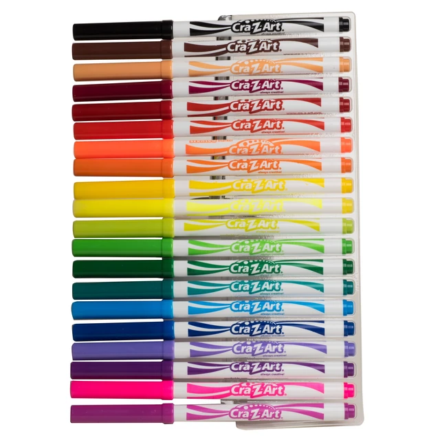 Alt view image 5 of 5 - Cra-Z-Art Washable Super Tip Art Markers, 20 Count (2 Pack)