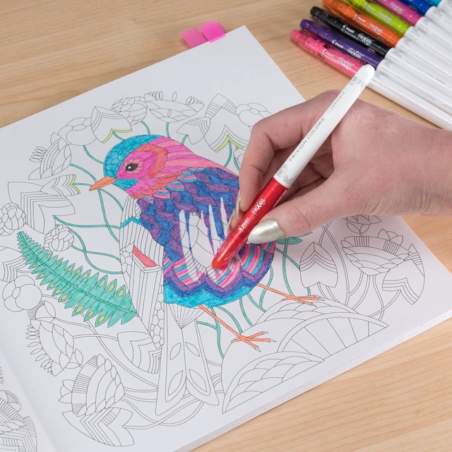 Alt view image 4 of 5 - Pilot FriXion Erasable Color Markers, Bold Point, Assorted Ink, 8 Count