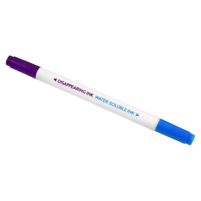 Alt view image 4 of 5 - Hello Hobby Twin Fabric Marking Pen, Purple and Blue, 1 Count