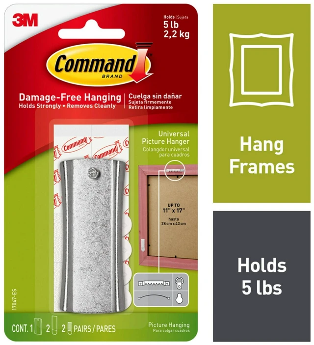 Main image of Command Universal Picture Hanger, 1 Hanger, 2 Strips per Pack