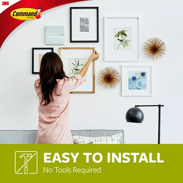 Alt view image 2 of 5 - Command Universal Picture Hanger, 1 Hanger, 2 Strips per Pack