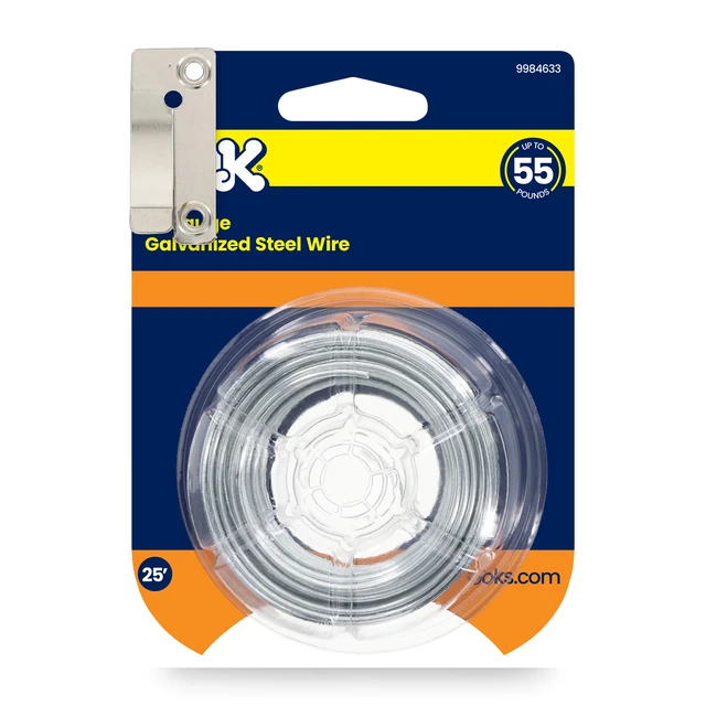 Alt view image 3 of 6 - Ook Picture Hanging Kit, 3-Pack, 10-30 lbs, Steel, Zinc Finish, Silver