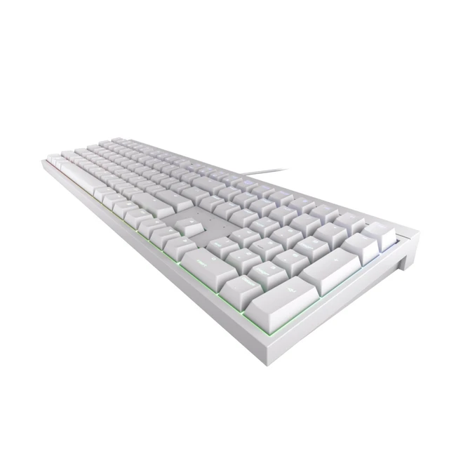 Alt view image 4 of 7 - XTRFY MX 2.0S, Wired Mechanical Gaming Keyboard with RGB-Lighting, Designed in Germany, Full Key Rollover, Anti Ghosting, MX Silent RED Switches, White