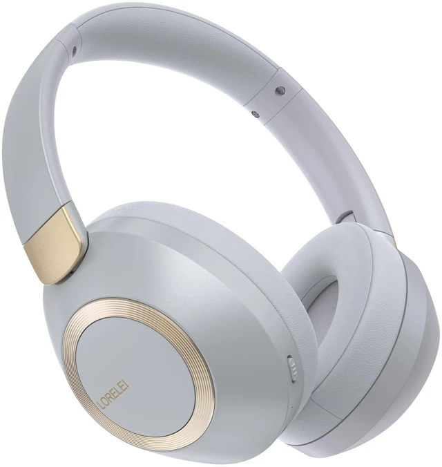 Main image of B-C6 Wireless Over Ear Headphones, 50H Playtime Foldable Lightweight Bluetooth Headsets, Deep Bass, Built-in Microphone, Memory Foam Earmuff, for Travel, Home Office (Smoke Gray)