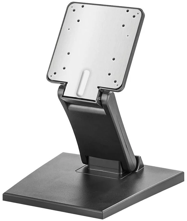 Main image of Adjustable Foldable Single Monitor Mount, Low Profile VESA Monitor Desk Mount 75x75mm & 100x100mm, Fits 10-27 Inch LCD Touch Screens