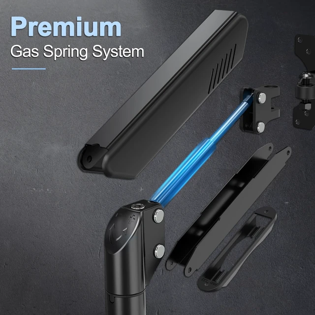 Alt view image 5 of 7 - Single Monitor Mount Arm Fits up to 32 ", Holds 4.4-19.8lbs | Single Desk Mount, Full Motion Monitor Desk Mount, VESA Mount 75x75, 100x100