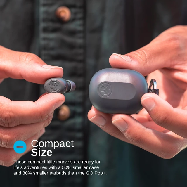 Alt view image 2 of 6 - JBuds Mini True Wireless Earbuds, Bluetooth Multipoint, Sage