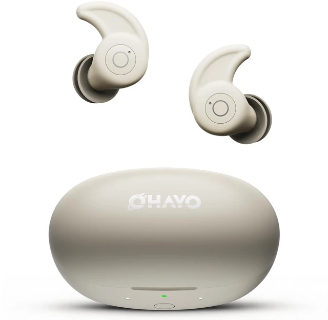 Main image of Sleep Earbuds A10 Bluetooth 6.0 Noise Isolation Headphones for Side Sleepers No Touch Control Tiny Sleeping Ear Buds, White Noise APP