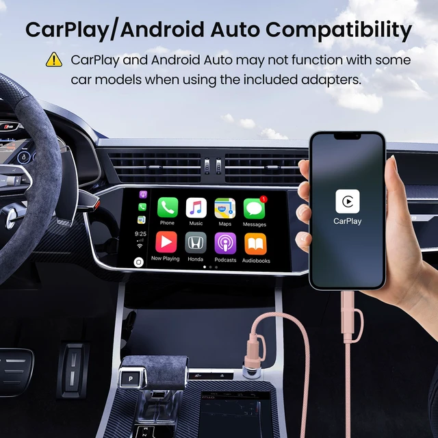 Alt view image 2 of 7 - 4 in 1 USB C to USB C Cable 10ft for iPhone 18 17 16 15 Pro Max | 60W Fast Charging Multi Charger Cord with USBA Adapter/iOS/Type C for MacBook Pro,iPad mini 7 Air 4 5,S25 S24 S23 S22 S20