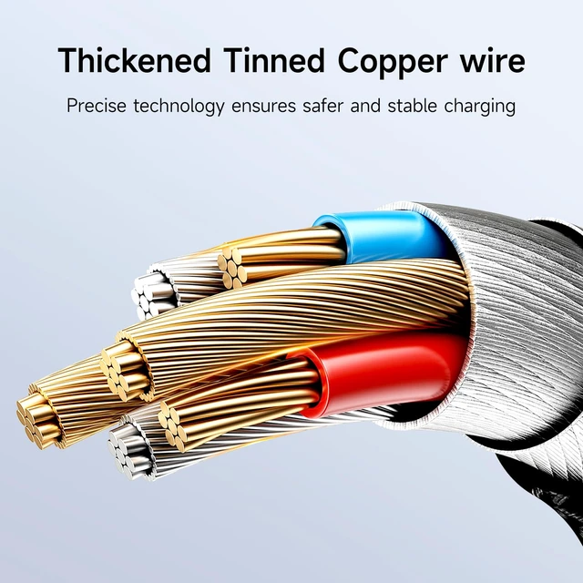 Alt view image 4 of 7 - 4 TypeC Multi Charging Cable 4 in 1 Charging Cords for Multiple Devices 4ft | 2Pack 4FT USB to USB C Cable, Universal Phone Charger Cord for Phone17-8/Androids/Pad and More