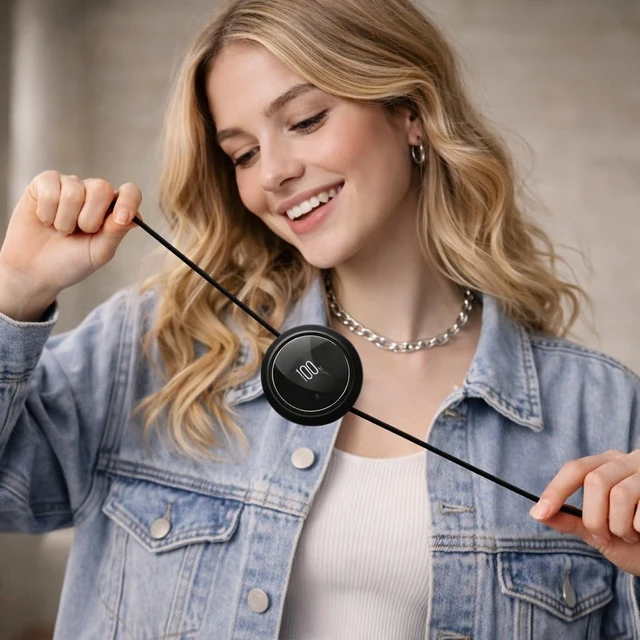 Alt view image 4 of 6 - Black Retractable USB C to USB C Cable, 100W Fast Charging Type C Phone Charger Cord, Cute for Car and Travel, up to 3.3 ft