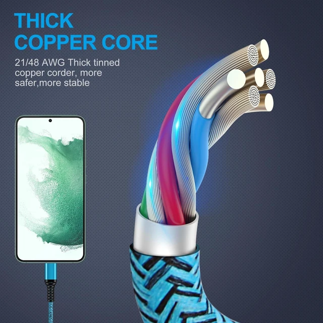 Alt view image 7 of 7 - USB A to USB C Cable 3A Fast Charging Car Carplay Cord 6 FT Type C Charger Car Charging Cord for iPhone 18 Pro Max,17e 17 Pro Max Air,16e,16 Pro Max,16 Pro,16 Plus,15 Pro Max,15 Plus Cable for Carplay