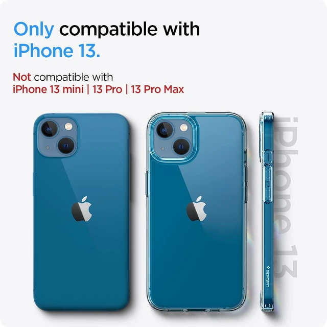 Alt view image 2 of 7 - Ultra Hybrid for iPhone 13 Case, Crystal Clear | Anti-Yellowing Resin, Air Cushion Technology, Military-Grade Drop Protection, Raised Camera Protection, Wireless Charging