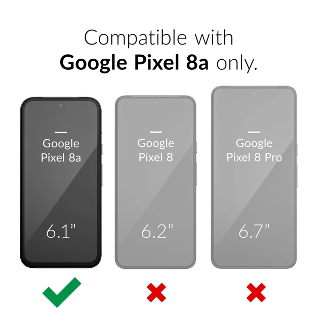 Alt view image 2 of 7 - Dual Guard for Google Pixel 8a Case - Berry | Designed for the Google Pixel 8a (6.1 inch) with Wireless Charging Compatibility and a Textured Grip