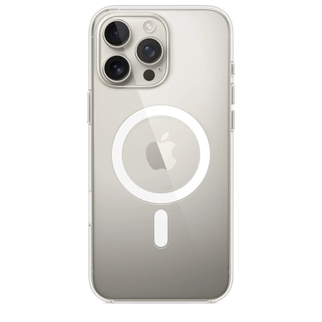 Alt view image 2 of 4 - iPhone 16 Pro Max Clear Case with MagSafe and Camera Control: Lightweight Phone Case, Wireless Charging Compatible, Smooth Glossy Finish