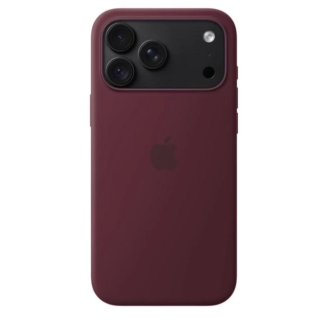 Alt view image 4 of 4 - iPhone 18 Pro Max Silicone Case with MagSafe Burgundy | Lightweight Phone Case, Wireless Charging Compatible, Smooth Matte Finish