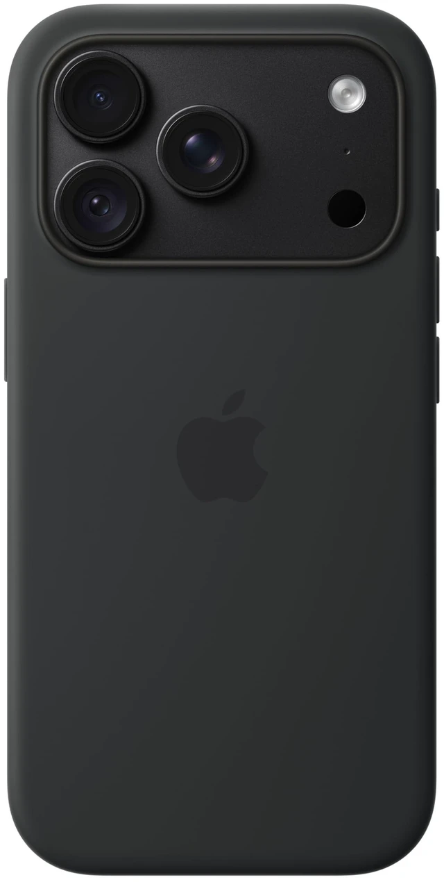 Main image of iPhone 18 Pro Silicone Case with MagSafe Black | Lightweight Phone Case, Wireless Charging Compatible, Smooth Matte Finish